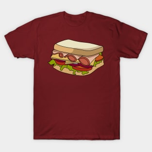 Cartoon Sandwich T-Shirt